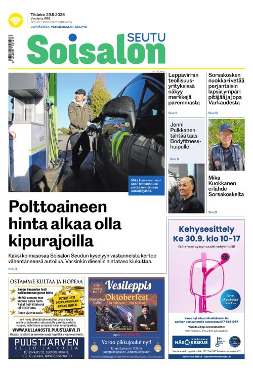 Soisalon Seutu 29.9.2026