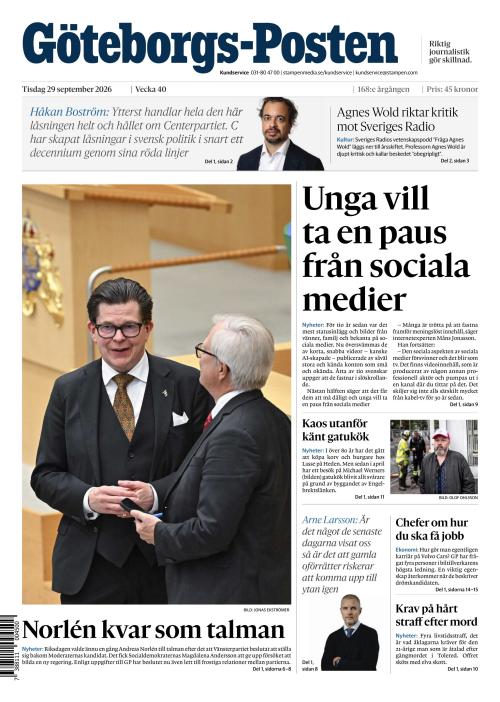 Göteborgs-Posten 29.9.2026