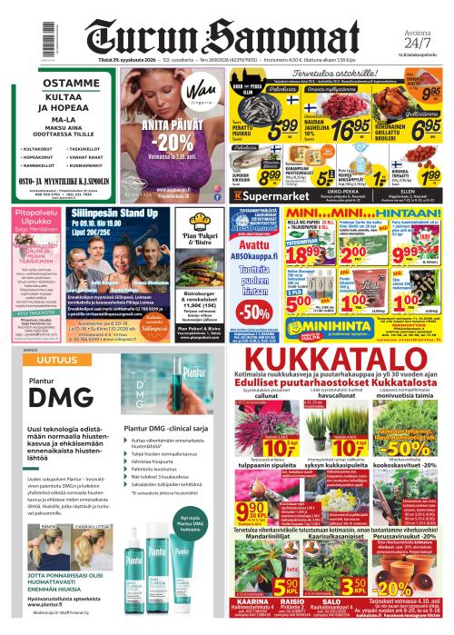 Turun Sanomat 29.9.2026