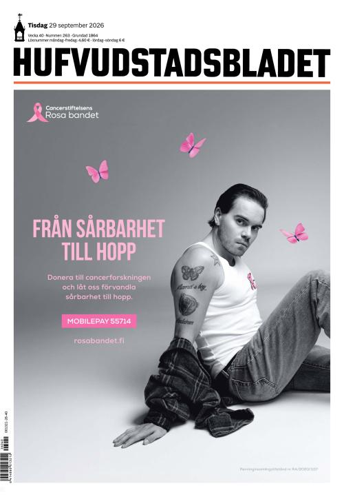 Hufvudstadsbladet 29.9.2026