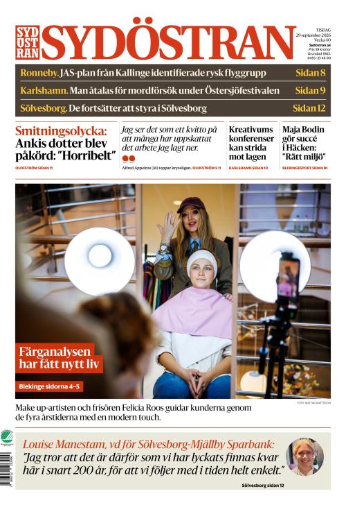 Sydöstran 29.9.2026