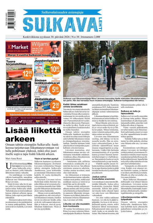 Sulkava-lehti 30.9.2026