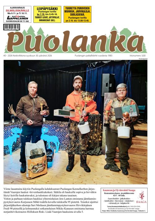 Puolanka-lehti 30.9.2026