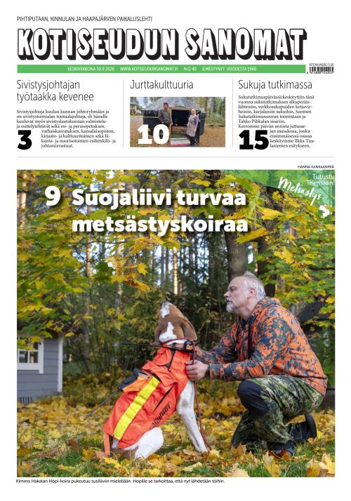 Kotiseudun Sanomat 30.9.2026