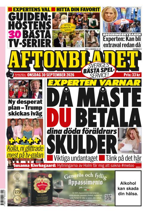 Aftonbladet 30.9.2026