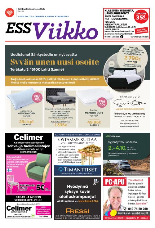 ESS Viikko 30.9.2026