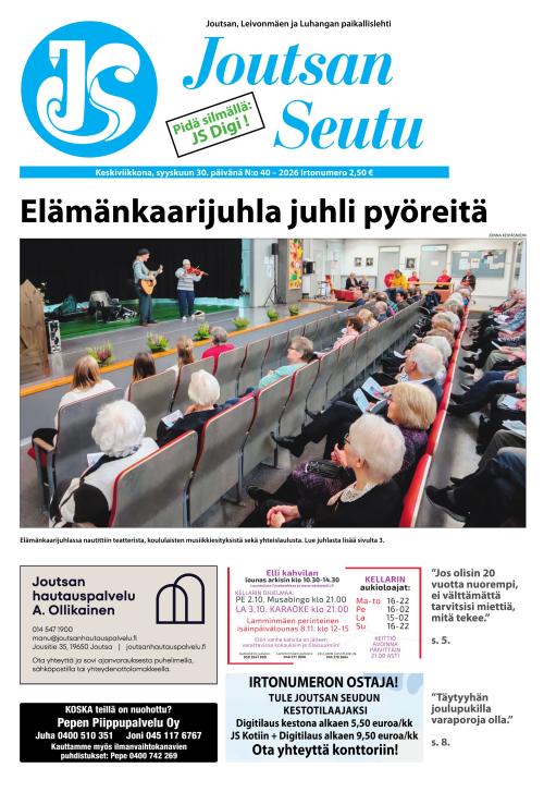 Joutsan Seutu 30.9.2026