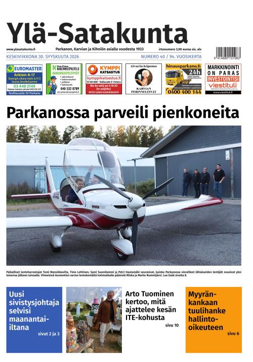 Ylä-Satakunta 30.9.2026