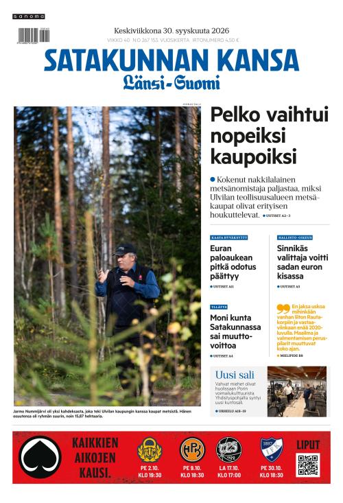 Satakunnan Kansa Länsi-Suomi 30.9.2026