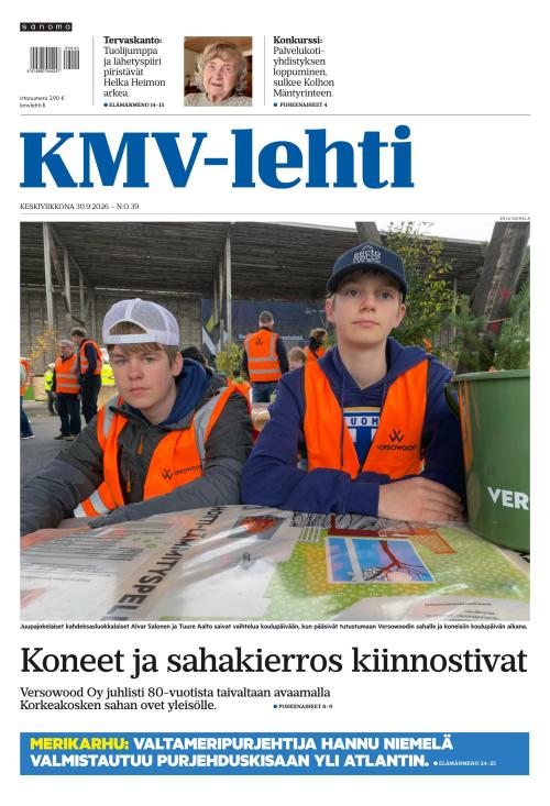 KMV-lehti 30.9.2026