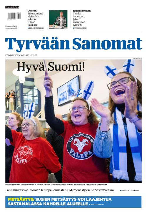 Tyrvään Sanomat 30.9.2026