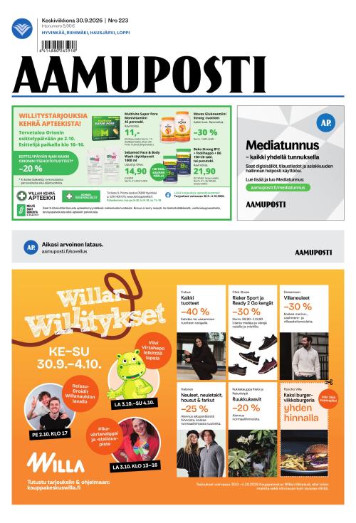 Aamuposti 30.9.2026