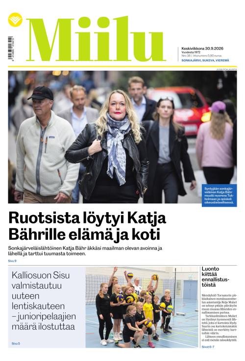 Miilu 30.9.2026