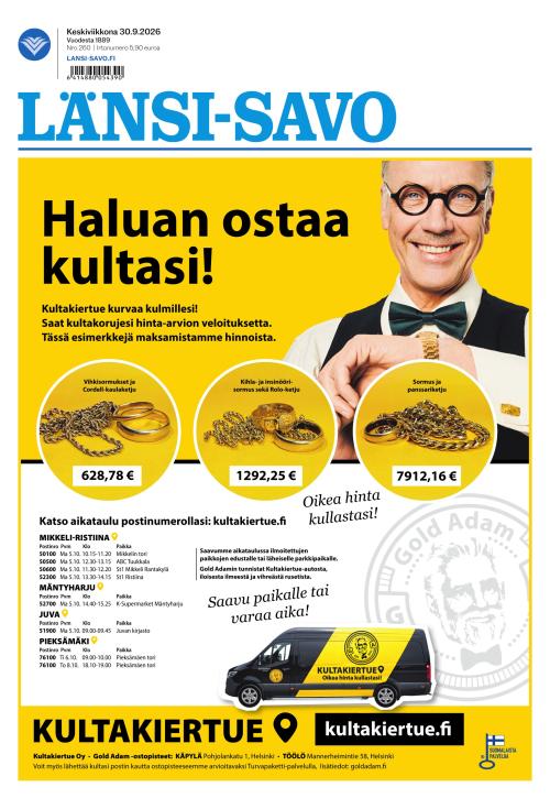 Länsi-Savo 30.9.2026