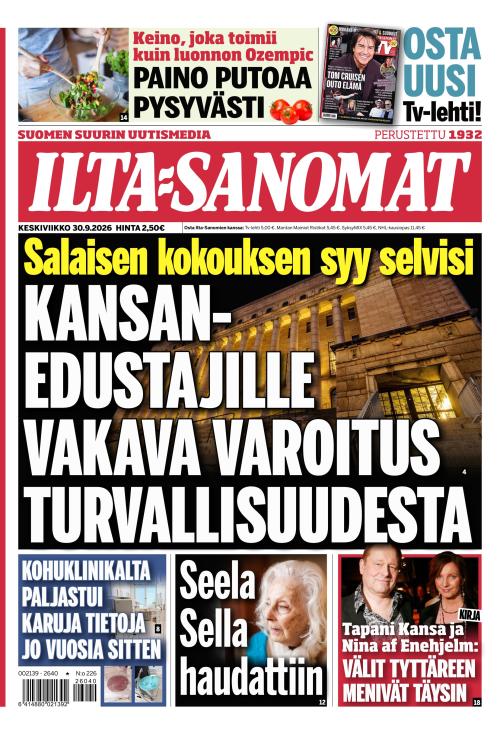 Ilta-Sanomat 30.9.2026