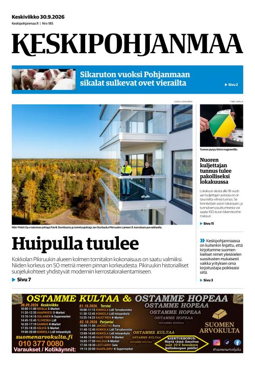 Keskipohjanmaa 30.9.2026