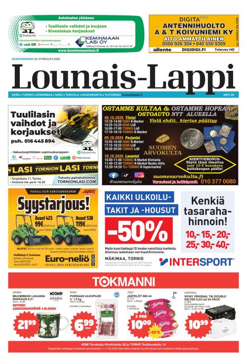 Lounais-Lappi 30.9.2026