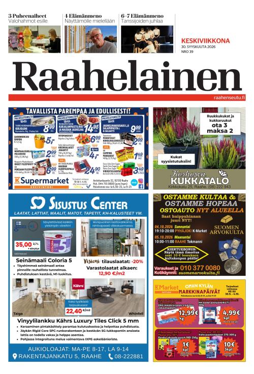 Raahelainen 30.9.2026