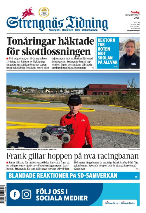 Strengnäs Tidning 30.9.2026