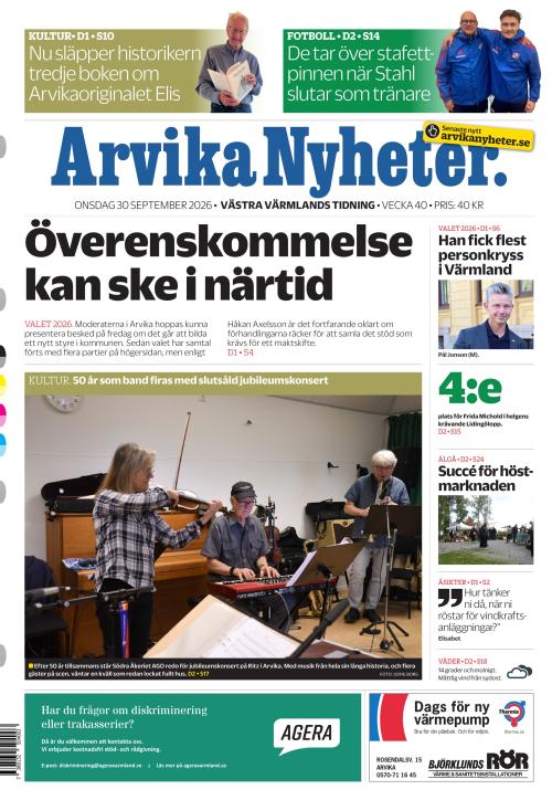 Arvika Nyheter 30.9.2026