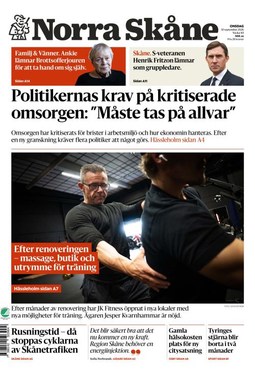 Norra Skåne 30.9.2026