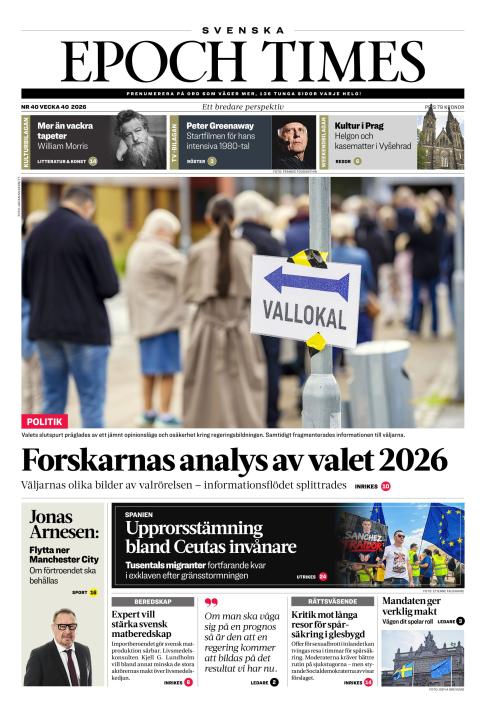 Svenska Epoch Times 40/2026