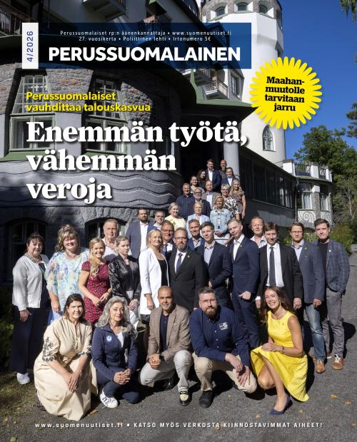 Perussuomalainen-lehti 2.10.2026