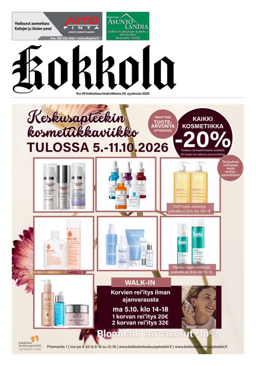 Kokkola-lehti 30.9.2026