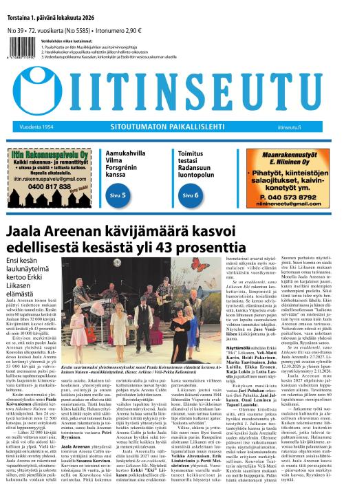 Iitinseutu 1.10.2026