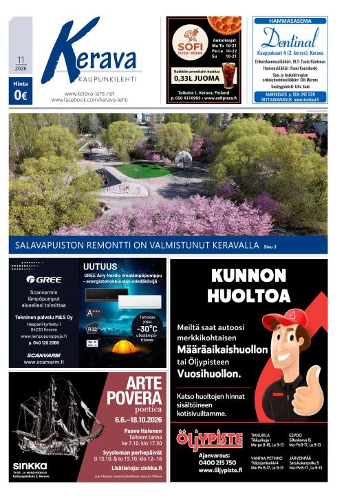 Kerava-lehti 1.10.2026