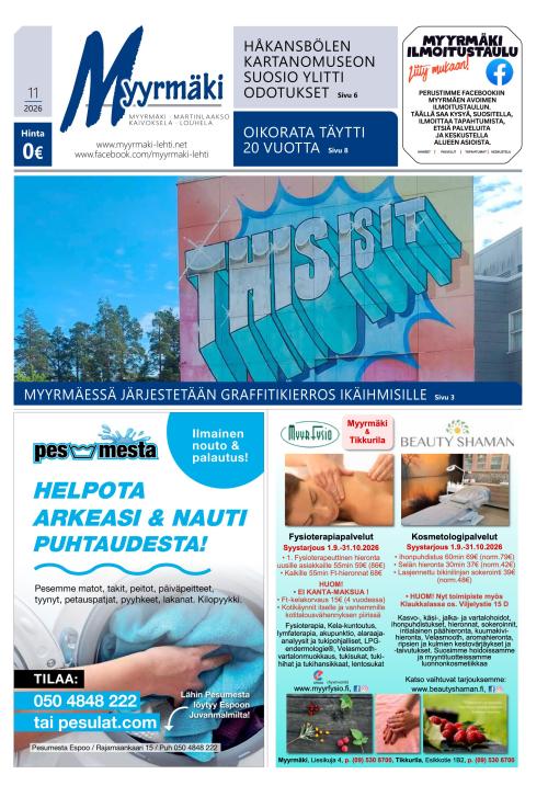 Myyrmäki-lehti 1.10.2026