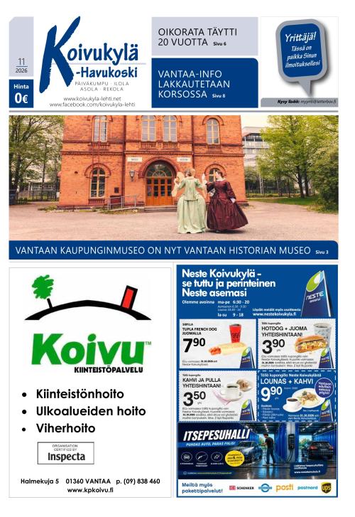 Koivukylä 1.10.2026