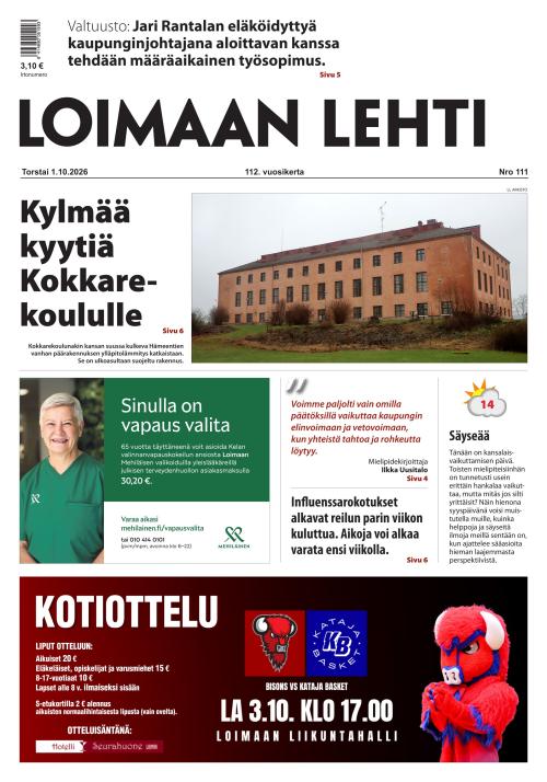 Loimaan Lehti 1.10.2026