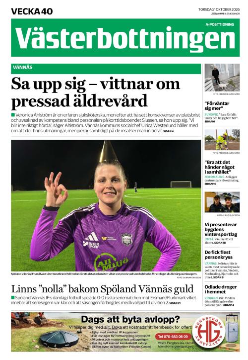 Västerbottningen 1.10.2026