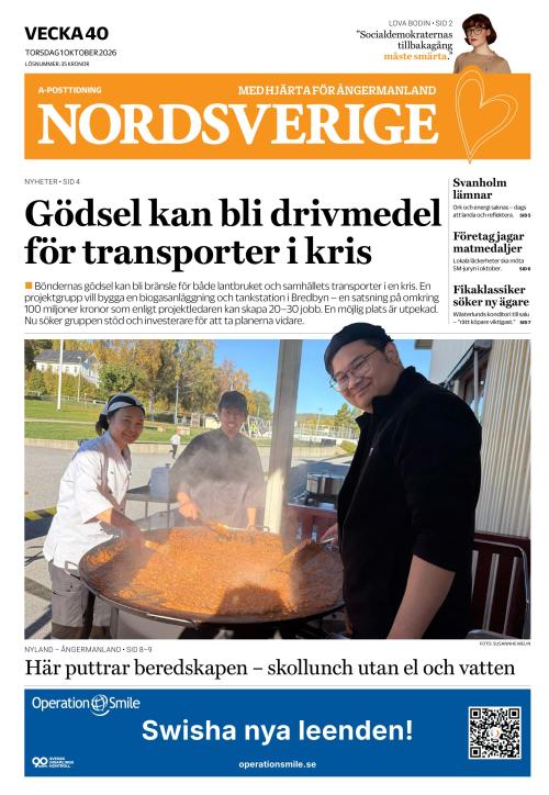 Nordsverige 1.10.2026