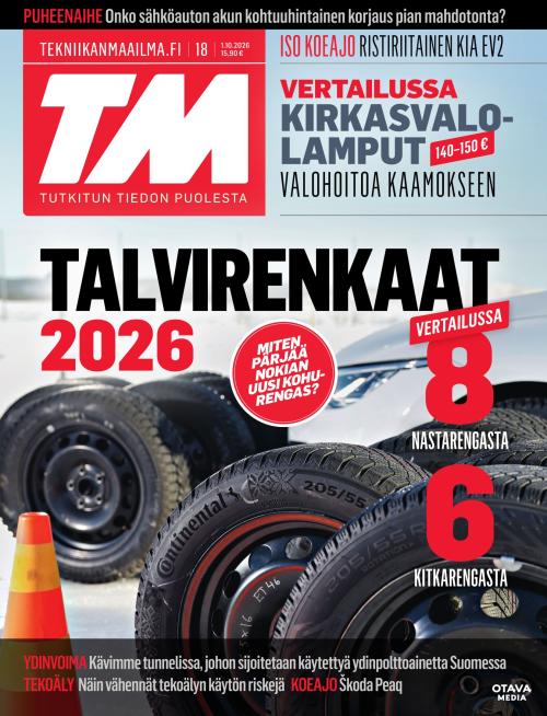 Tekniikan Maailma 18/2026