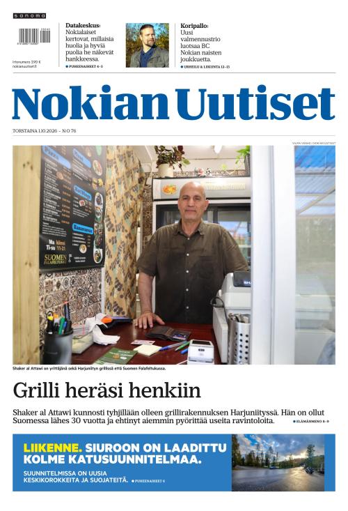 Nokian Uutiset 1.10.2026