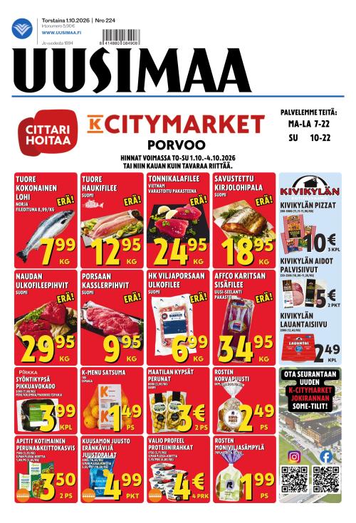 Uusimaa 1.10.2026