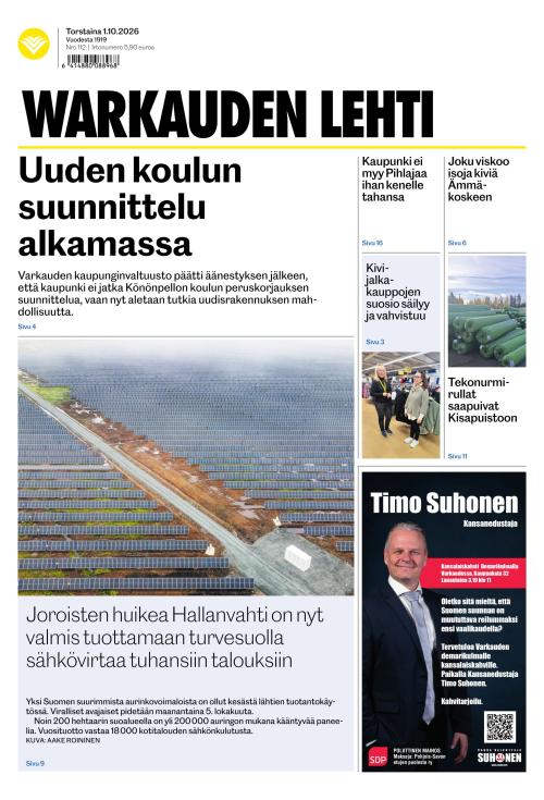 Warkauden Lehti 1.10.2026