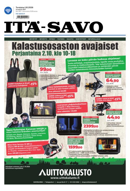 Itä-Savo 1.10.2026