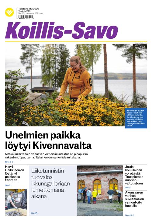Koillis-Savo 1.10.2026