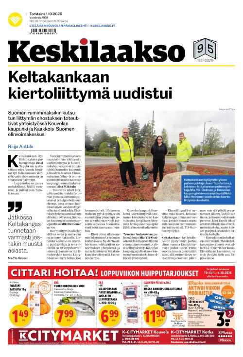 Keskilaakso 1.10.2026