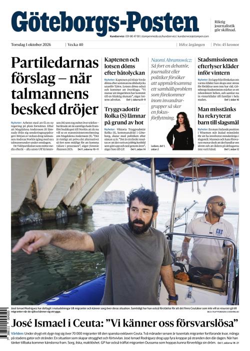 Göteborgs-Posten 1.10.2026