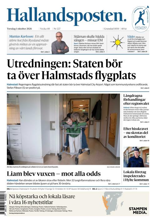 Hallandsposten 1.10.2026