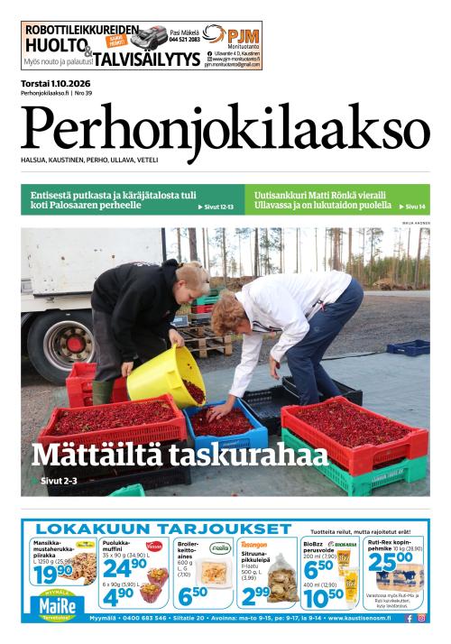 Perhonjokilaakso 1.10.2026