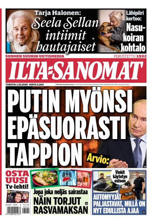 Ilta-Sanomat 1.10.2026