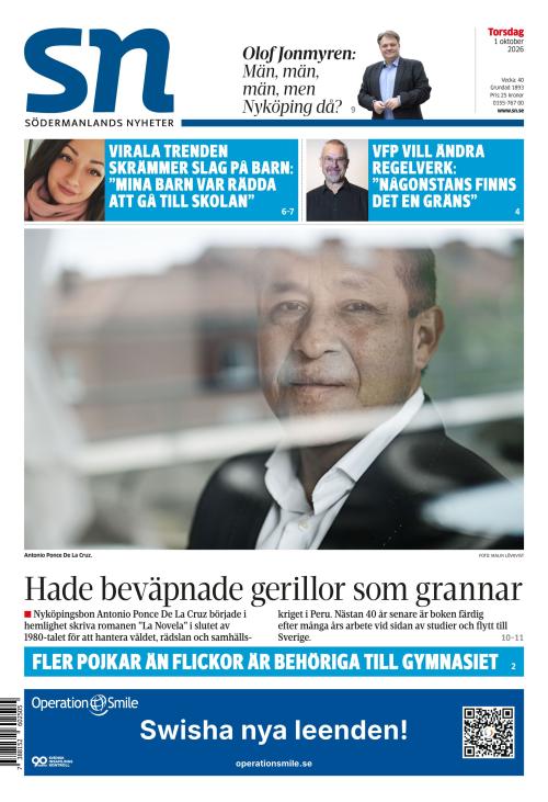 Södermanlands Nyheter 1.10.2026