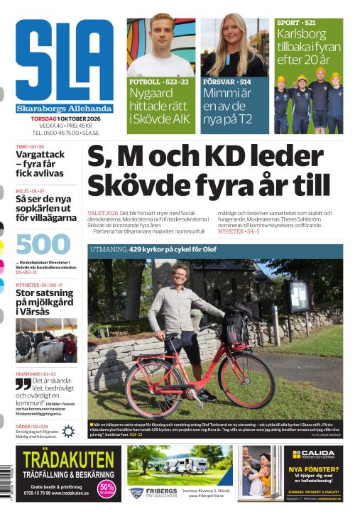 Skaraborgs Allehanda 1.10.2026