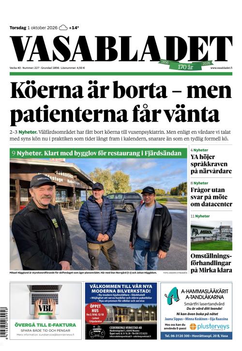 Vasabladet 1.10.2026