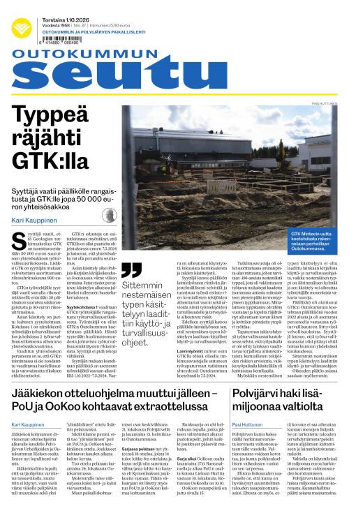 Outokummun Seutu 1.10.2026